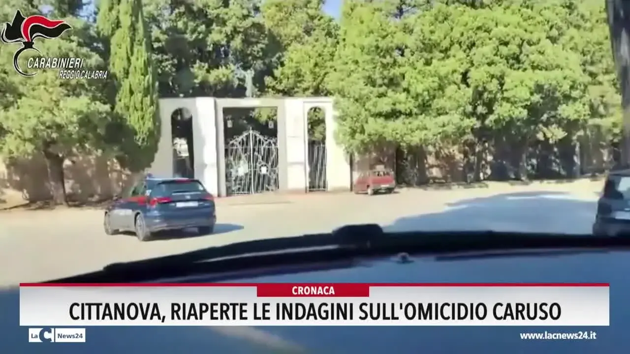 Cittanova, riaperte le indagini sull'omicidio Caruso