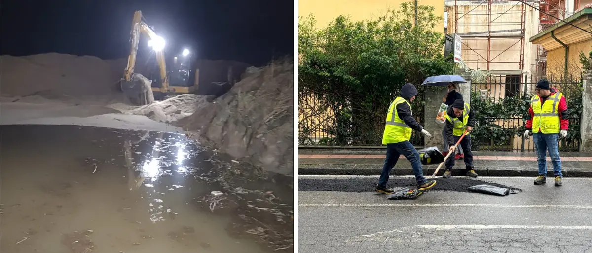 Vibo, dopo il maltempo\u00A0via al monitoraggio sul territorio: interventi alla foce dell’Antonucci e per riempire le buche lungo le strade\n