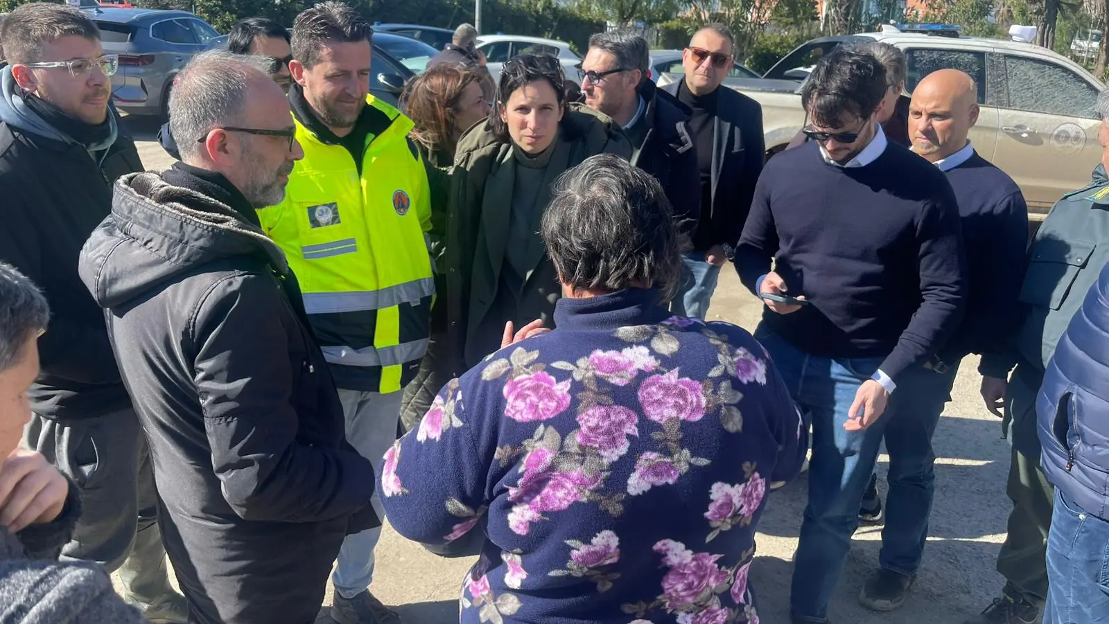 Elly Schelin nella Sibaritide con Stasi e Iacobini