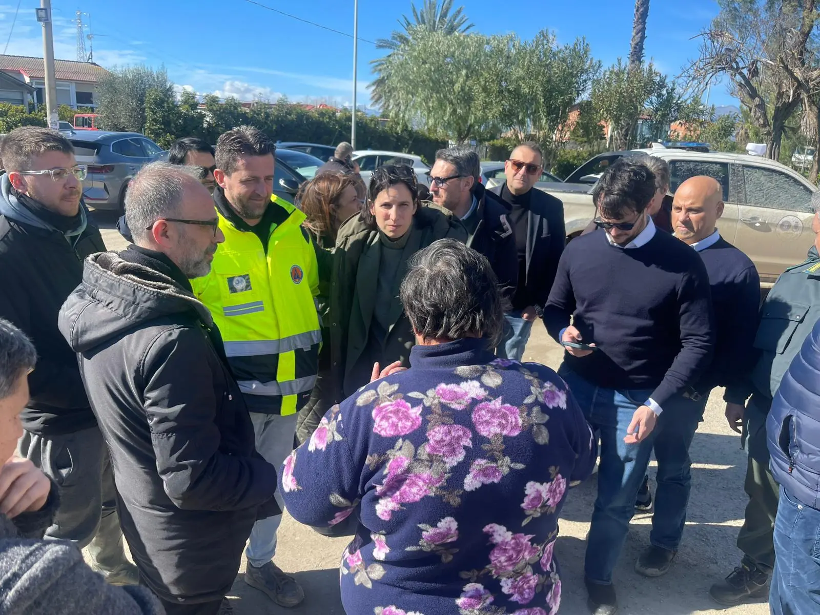 Elly Schlein visita la Sibaritide colpita (ma non affondata) dall’esondazione del Crati\n