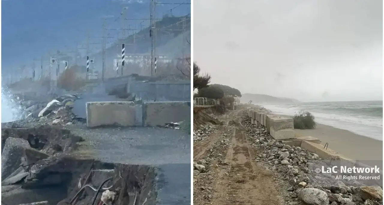 Mareggiate e cicloni devastano le coste calabresi:\u00A0danni per diversi milioni di euro a pochi mesi dall’estate\n