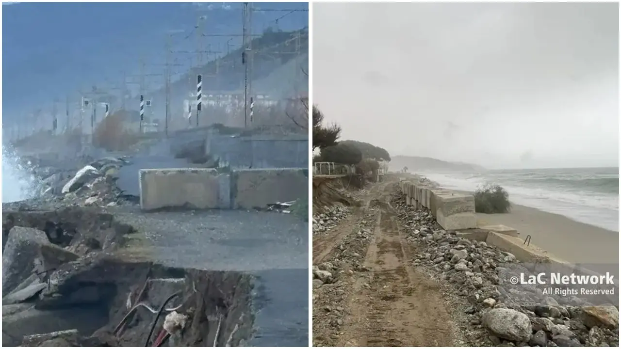 Mareggiate e cicloni devastano le coste calabresi:\u00A0danni per diversi milioni di euro a pochi mesi dall’estate\n