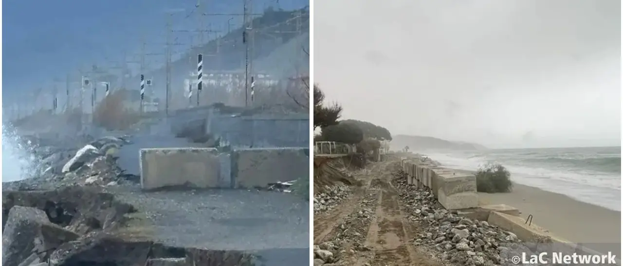 Mareggiate e cicloni devastano le coste calabresi:\u00A0danni per diversi milioni di euro a pochi mesi dall’estate\n