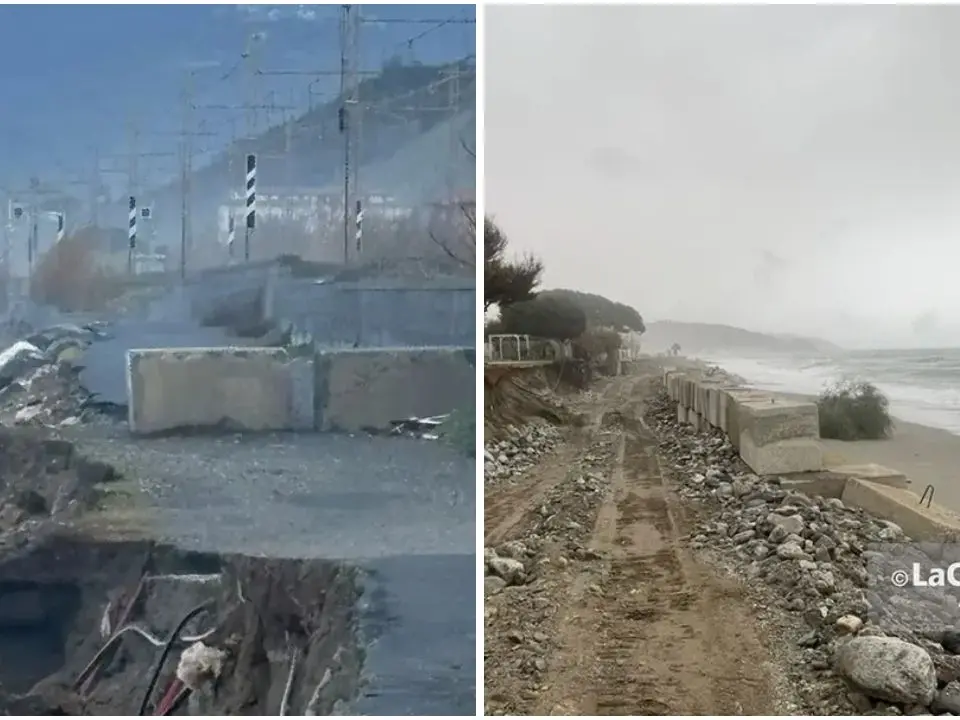 Mareggiate e cicloni devastano le coste calabresi: danni per diversi milioni di euro a pochi mesi dall’estate