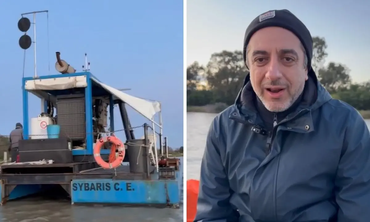 Laghi di Sibari, Iacobini: «Ricucito anche il secondo tratto dell’argine, il Crati non entra più»\n