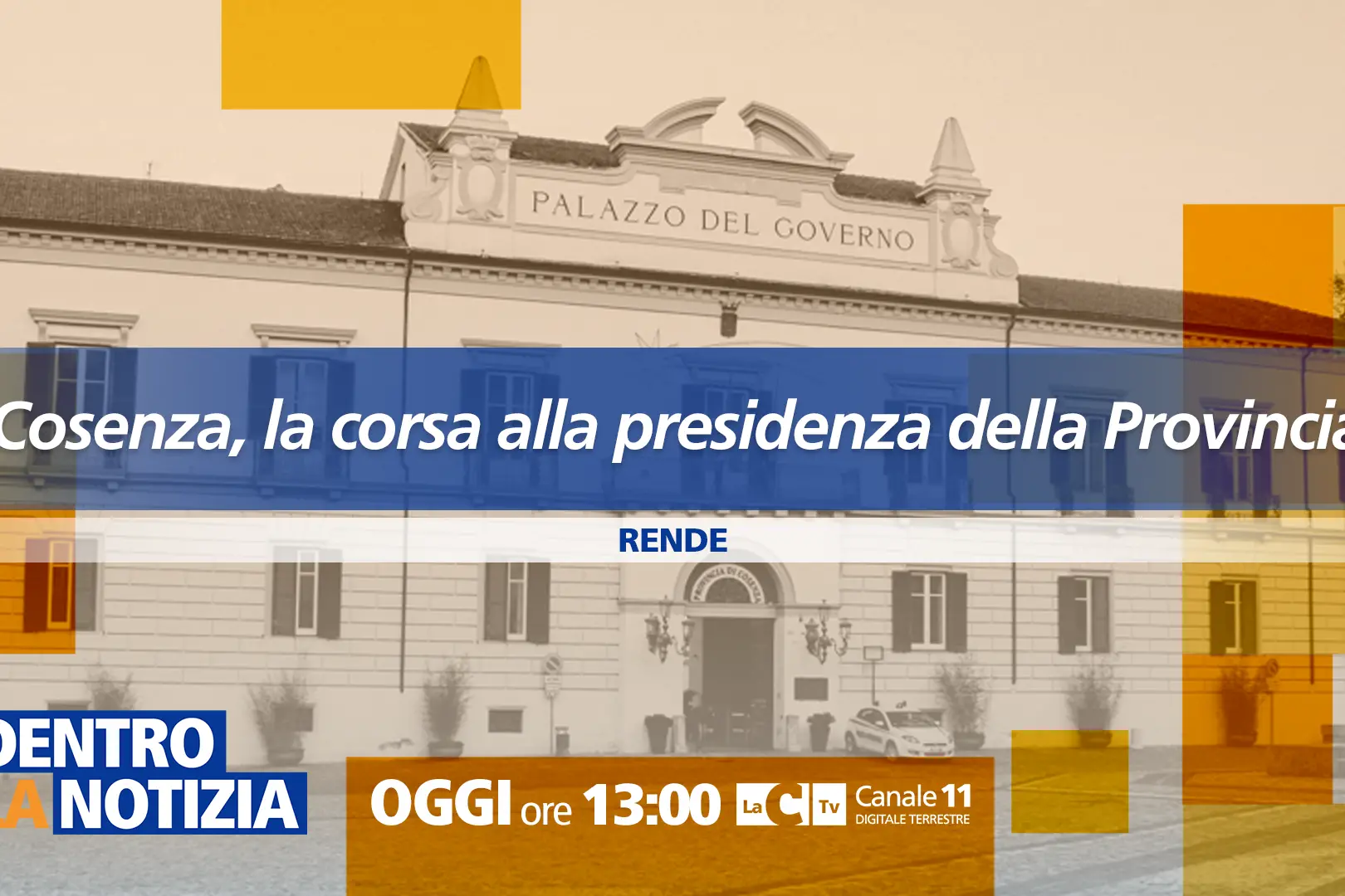 Cosenza, parte la corsa alla presidenza della Provincia: Franz Caruso a Dentro la Notizia\n