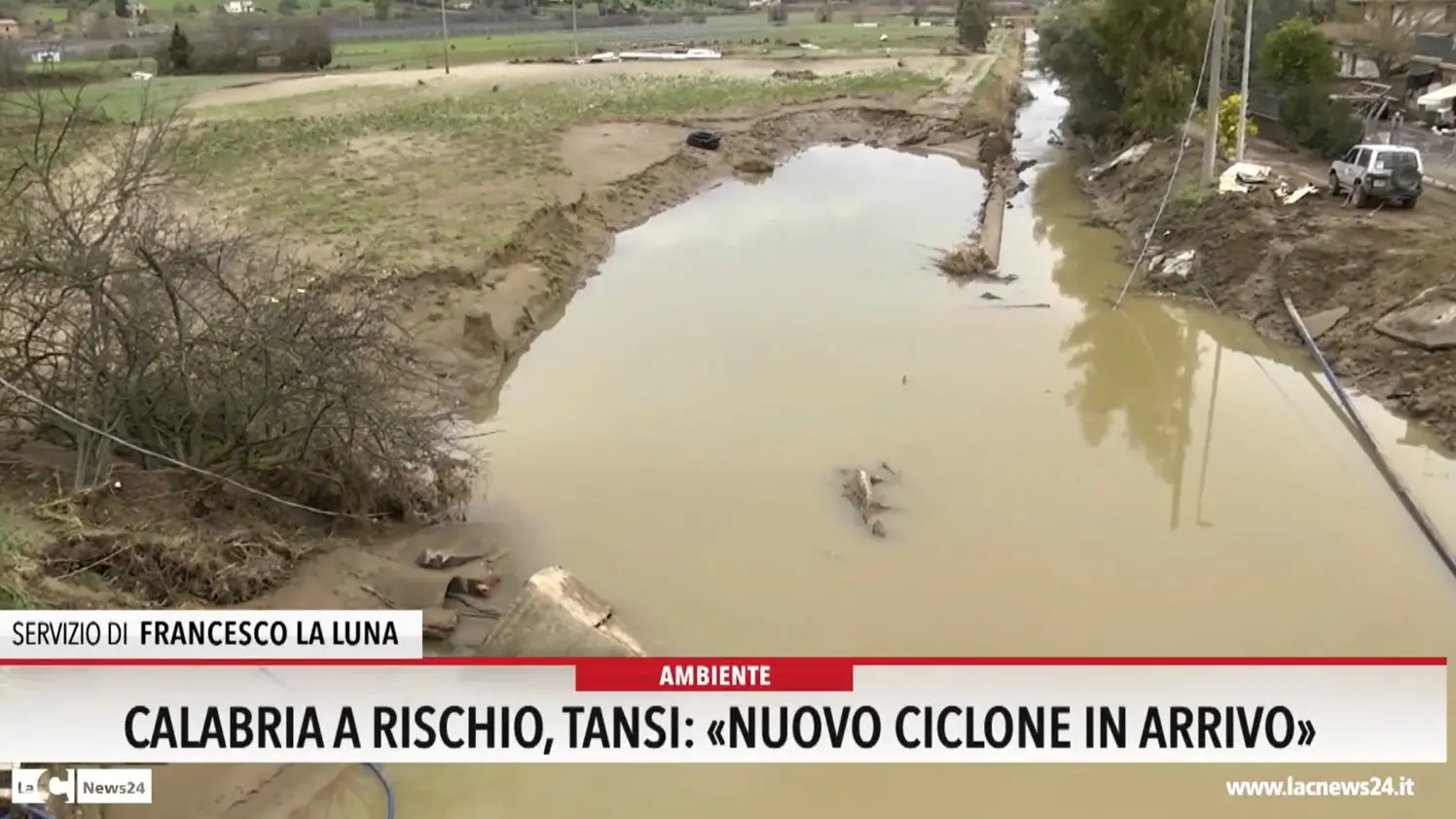 Calabria a rischio, Tansi: «Nuovo ciclone in arrivo»