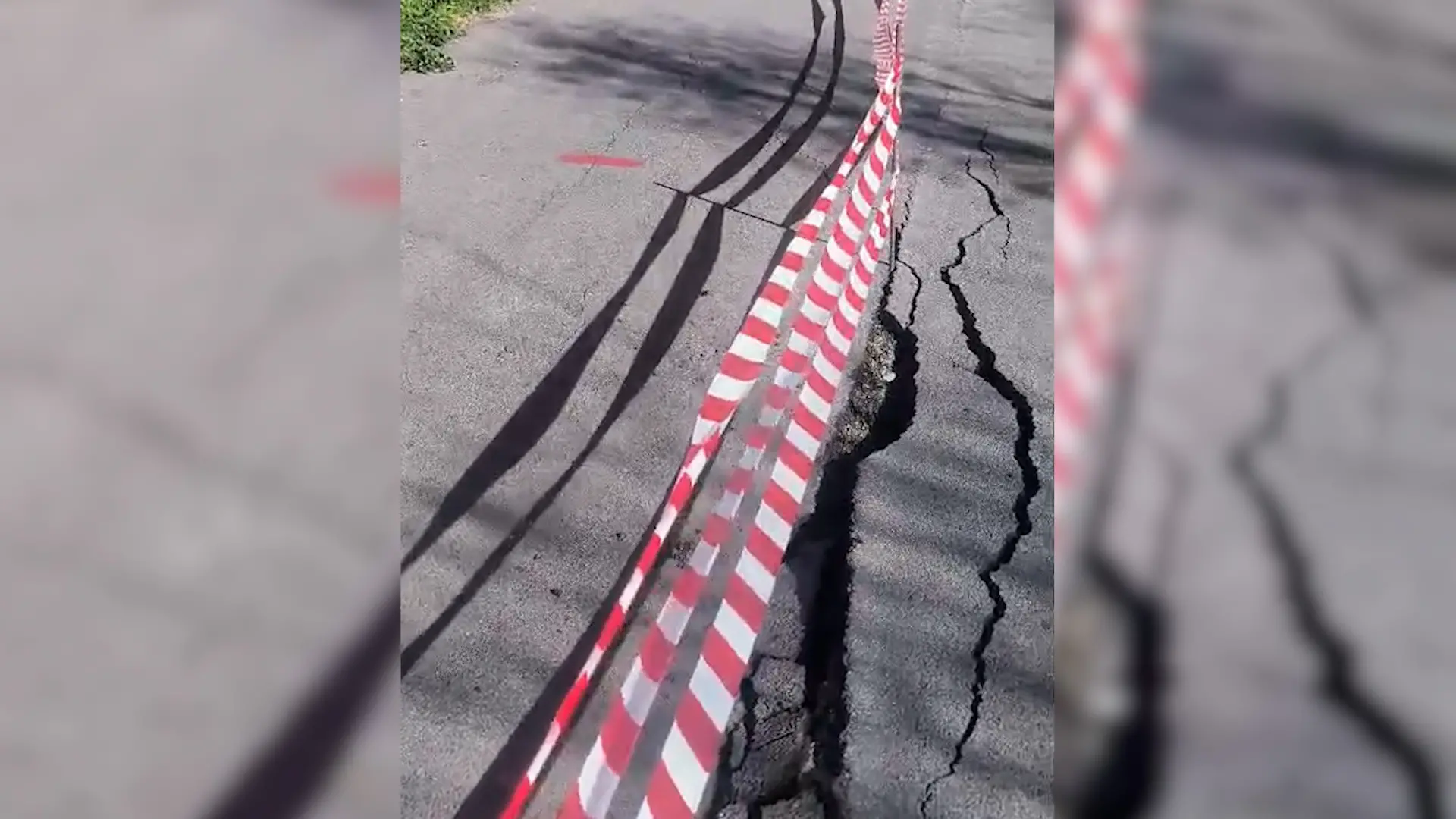 <p>Una parte della frana</p>\\n