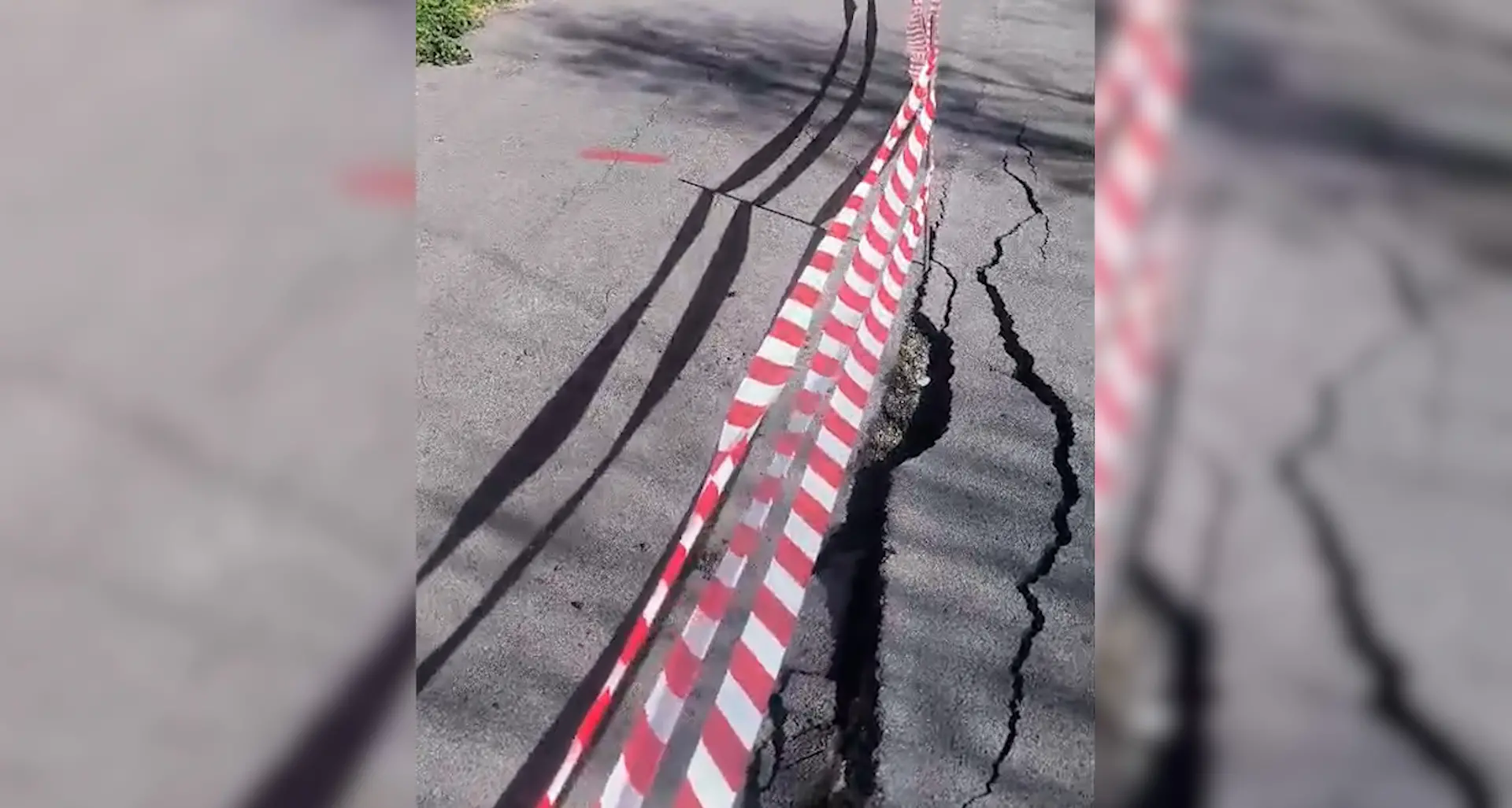 Ancora una frana nel Cosentino, voragine in località Mercuri a Orsomarso: strada chiusa al transito\n