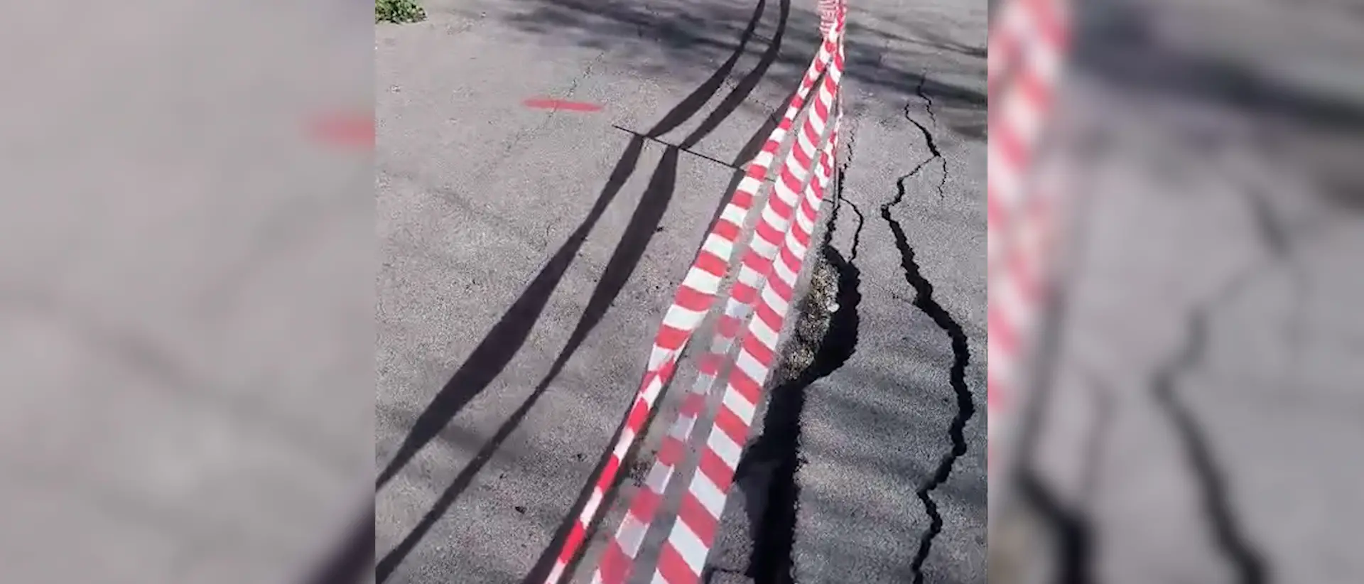 Ancora una frana nel Cosentino, voragine in località Mercuri a Orsomarso: strada chiusa al transito\n