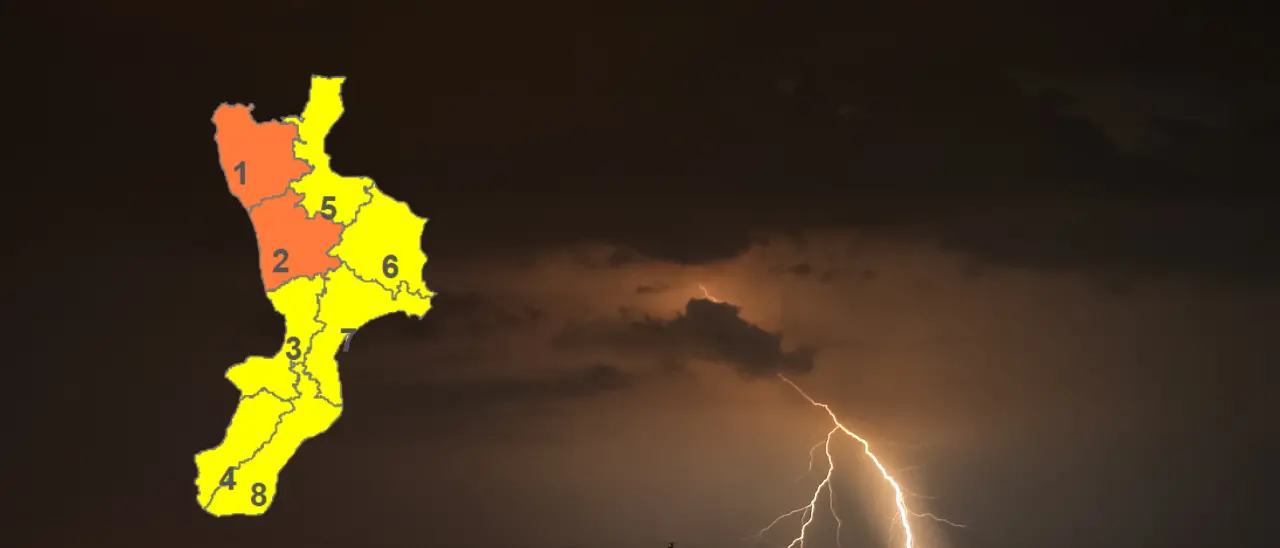 Maltempo, pensavate fosse finita? Arriva Pedro, il nuovo ciclone che porterà piogge intense\u00A0e vento forte anche nel\u00A0Vibonese\n