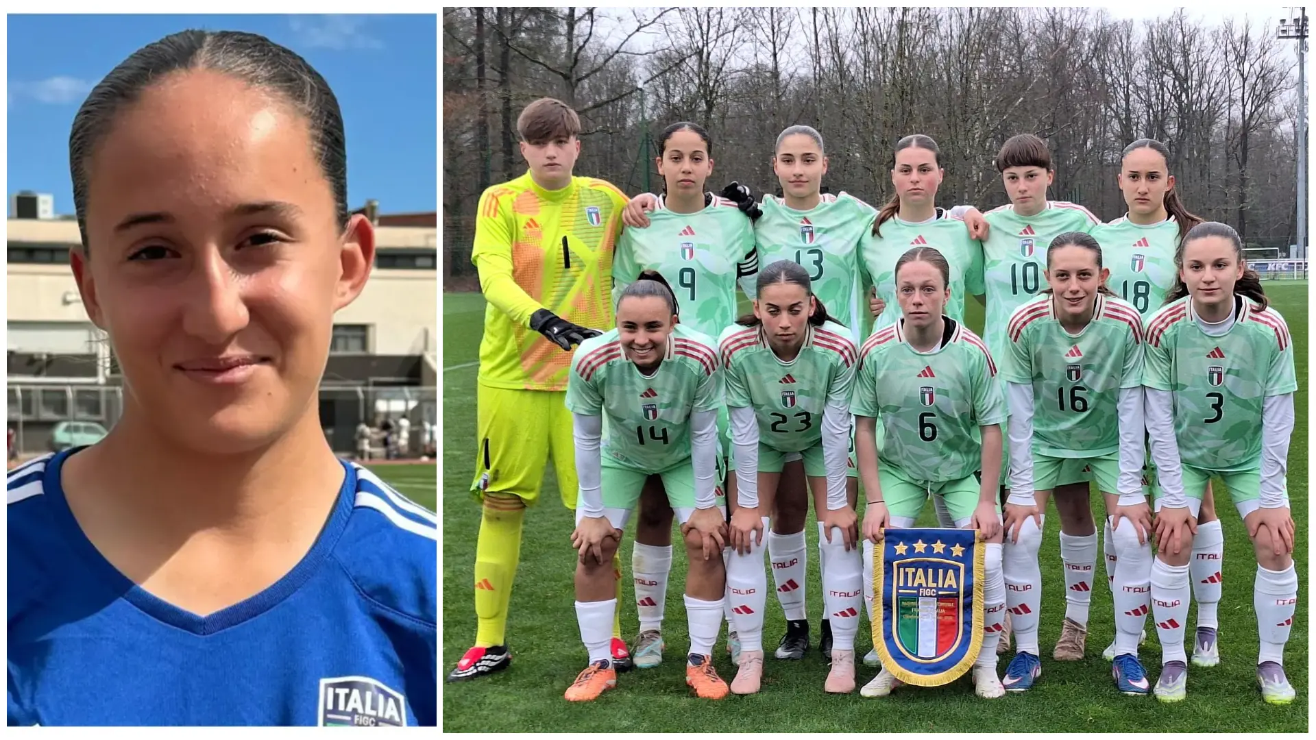 Beatrice Iiriti, la stella reggina della Nazionale Under16 decide Italia-Francia e scrive una nuova pagina per il calcio femminile calabrese\n