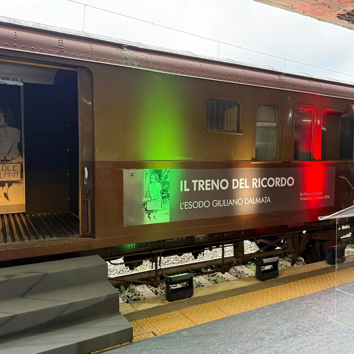 Torna il “Treno del Ricordo” per non dimenticare le vittime delle foibe: tappa anche in Calabria\n