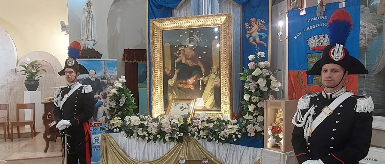 Il quadro della Madonna di Pompei a San Gregorio d’Ippona per tre giorni di fede e commozione\n