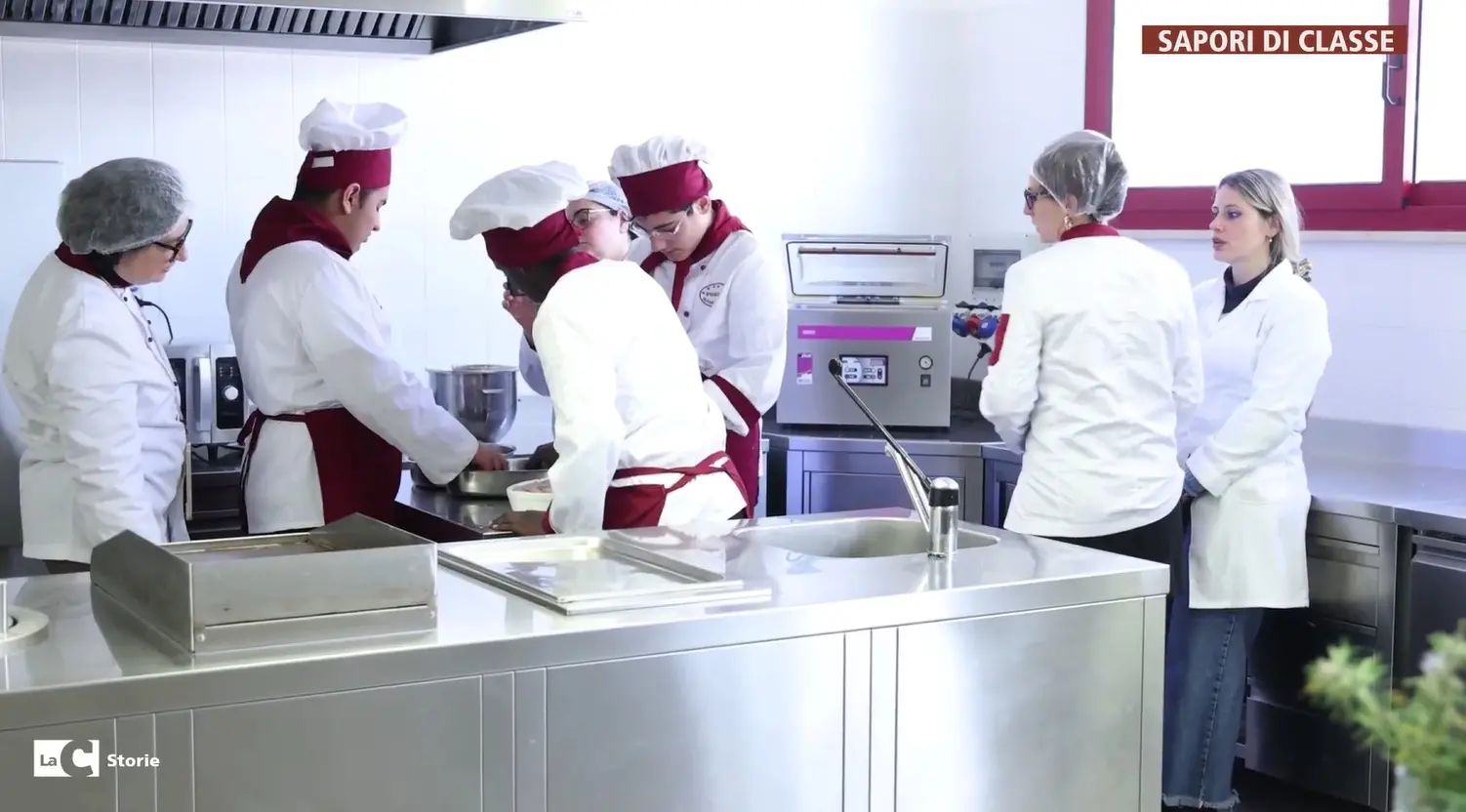 Sapori in classe al centro di LaC Storie