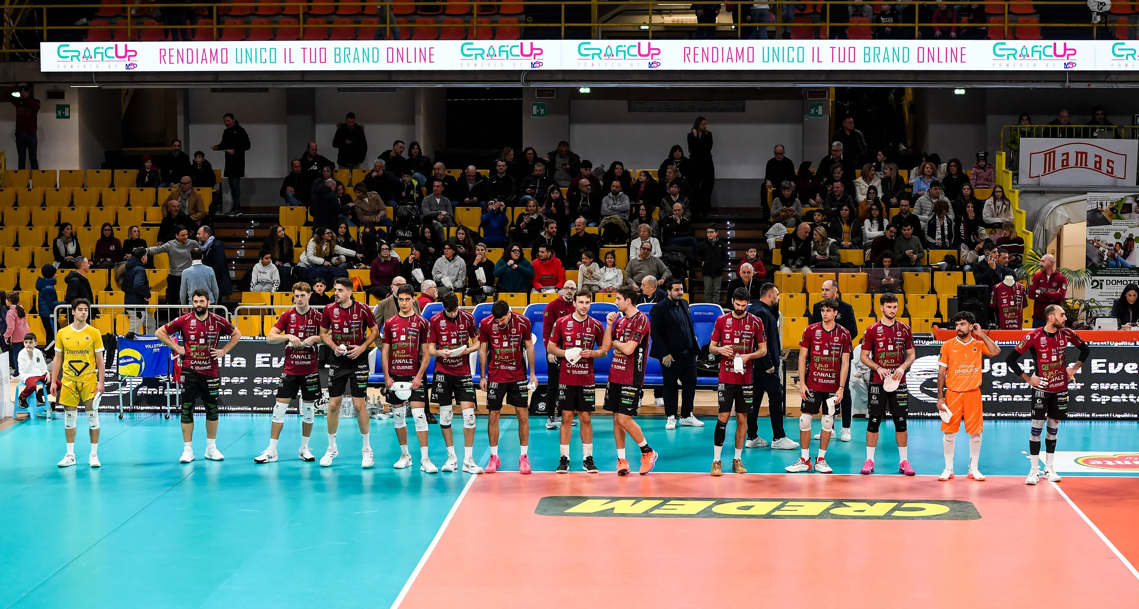 Domotek, vietato sbagliare: al Palacalafiore arriva Terni per difendere il primato\n