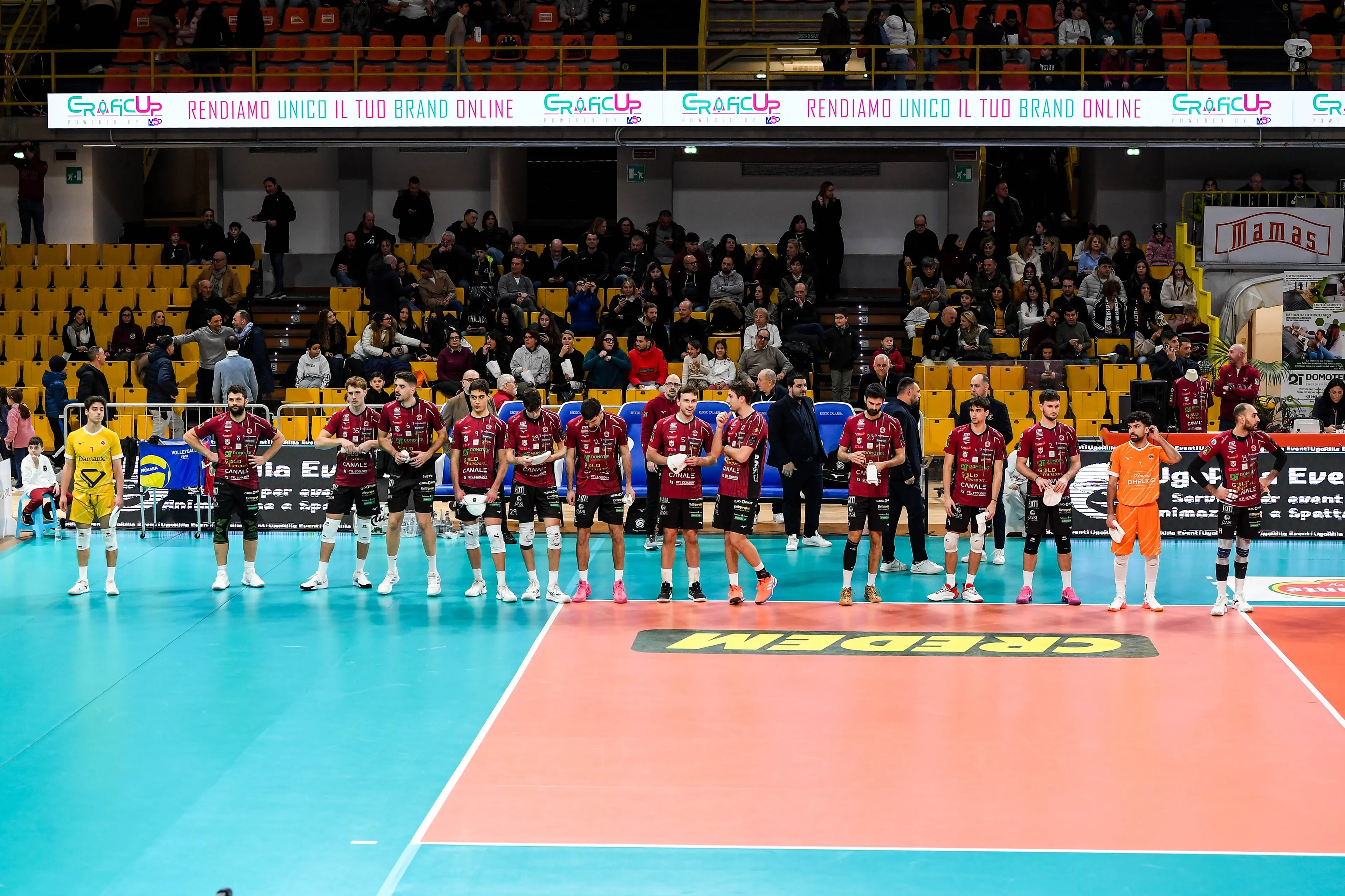 Domotek, vietato sbagliare: al Palacalafiore arriva Terni per difendere il primato\n