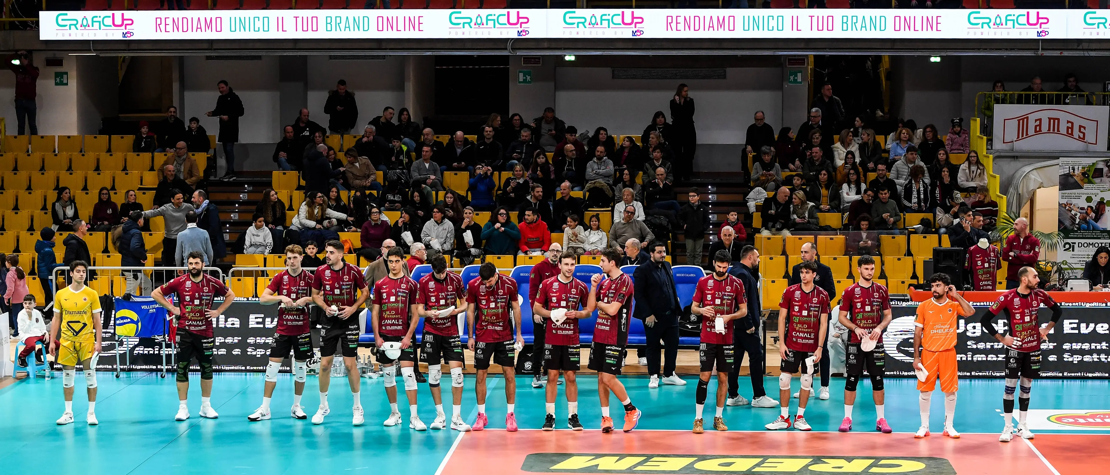 Domotek, vietato sbagliare: al Palacalafiore arriva Terni per difendere il primato\n