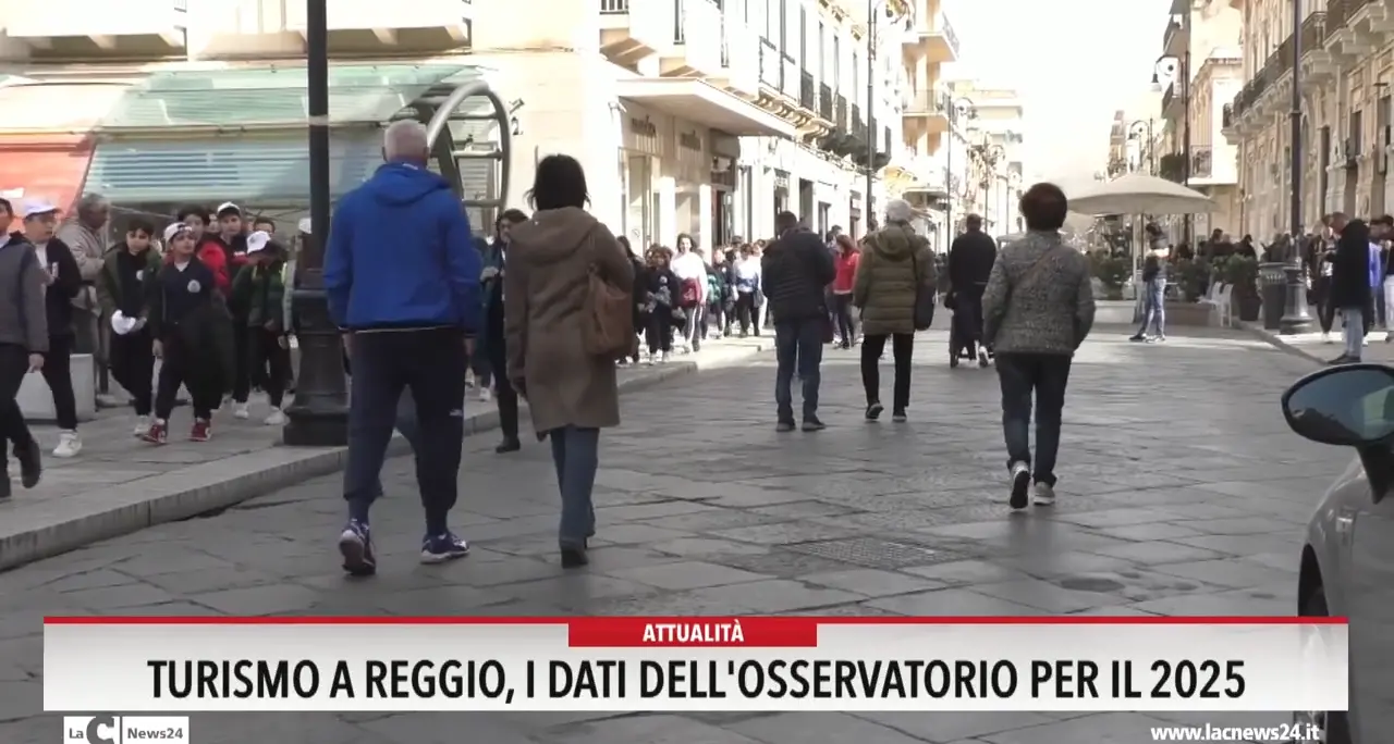 Turismo a Reggio, i dati dell'Osservatorio per il 2025