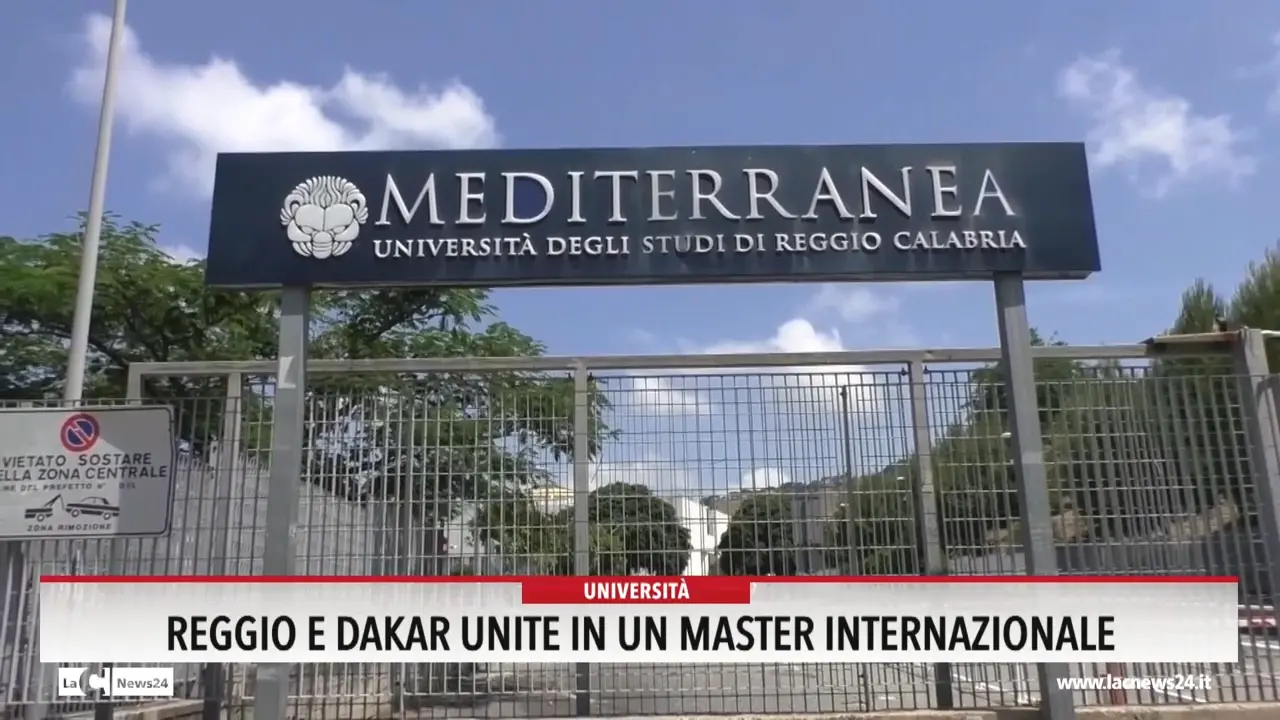 Reggio e Dakar unite in un master internazionale