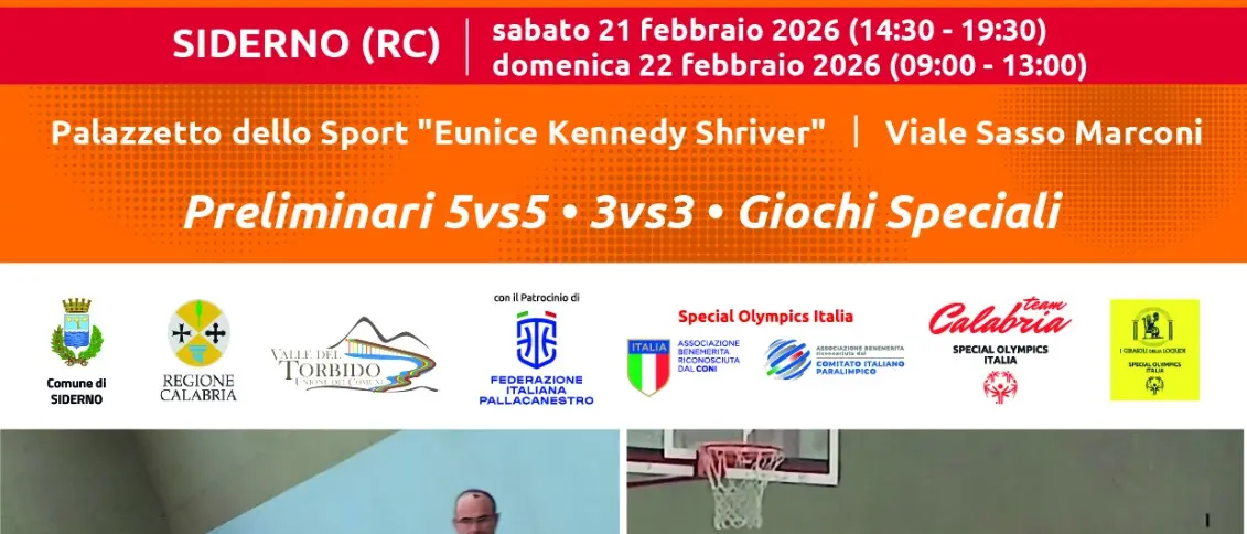 Siderno,\u00A0al Palasport \"Kennedy Shriver\" un fine settimana di sport e inclusione\n