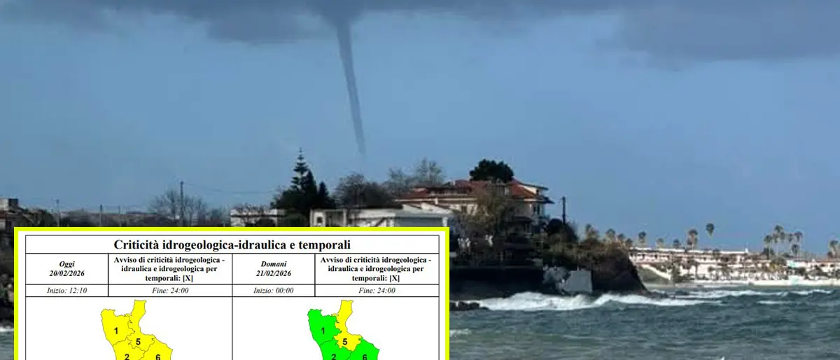 Il ciclone Pedro è alle spalle,\u00A0declassato il livello di criticità a giallo. Da domani sarà verde\n