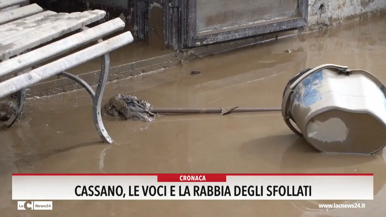 Cassano, le voci e la rabbia degli sfollati