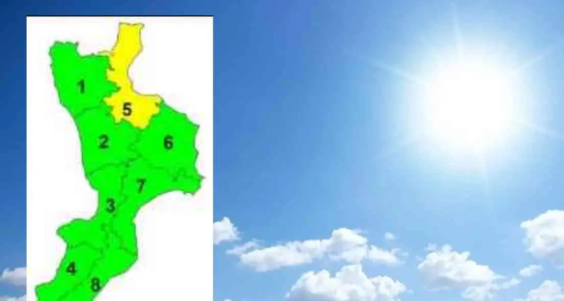 Si chiude la lunga fase dei cicloni, anche Pedro lascia la Calabria:\u00A0da domani tempo stabile e temperature in aumento\n