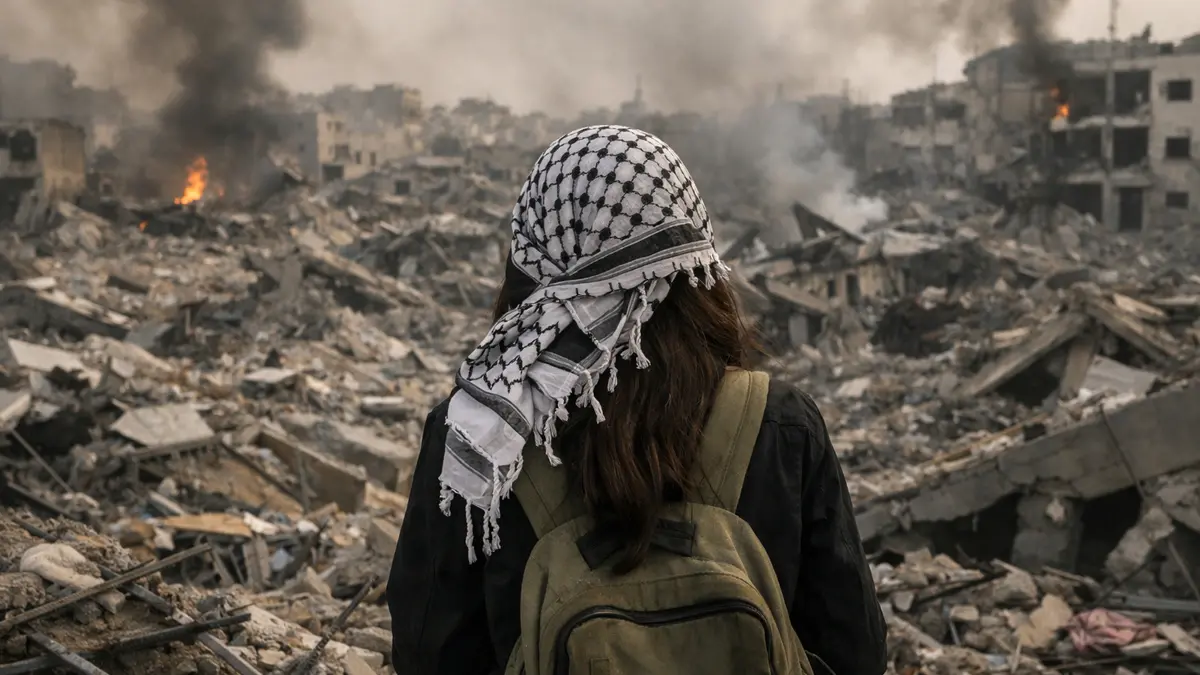 <p>Unical, parla la studentessa palestinese bloccata a <span style=\"color:hsl(0, 75%, 60%);\">Gaza</span>: «Abbiamo paura. La vita qui è un inferno»</p>