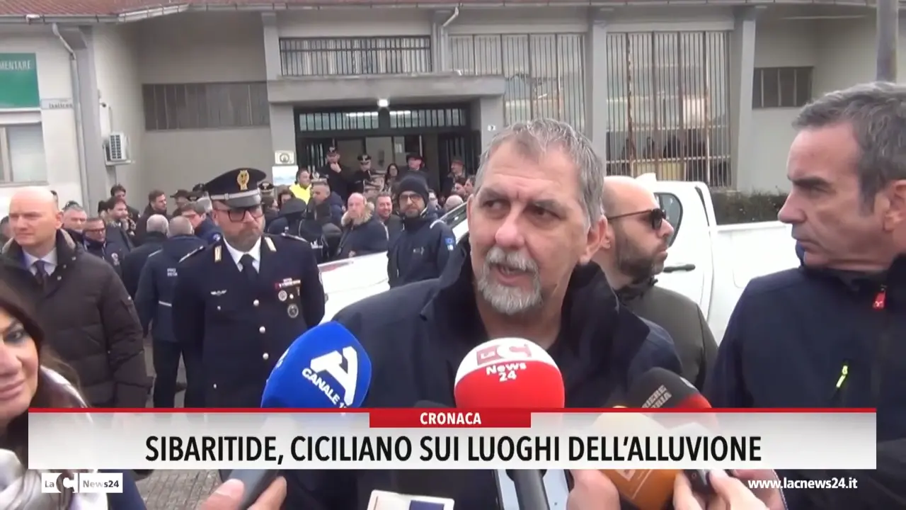 Sibaritide Ciciliano sui luoghi dell'alluvione