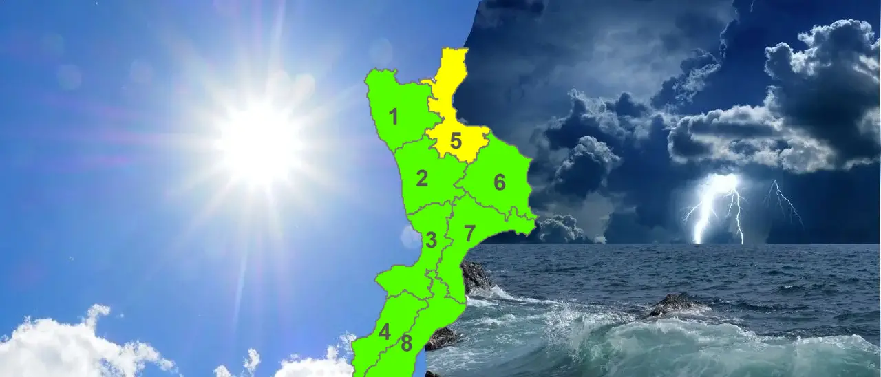 Hasta la vista, Pedro! L’ultimo ciclone se ne va, torna il bel tempo anche nel Vibonese\u00A0\n