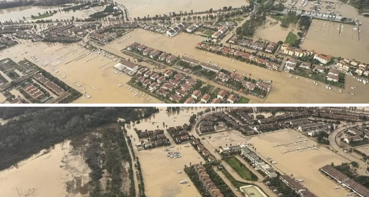 Sibari, nuova rottura sull’argine del fiume Crati: l’acqua sale di 4 metri e torna nei bacini\n