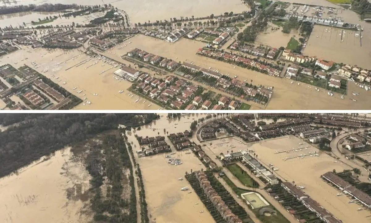 Sibari, nuova rottura sull’argine del fiume Crati: l’acqua sale di 4 metri e torna nei bacini\n