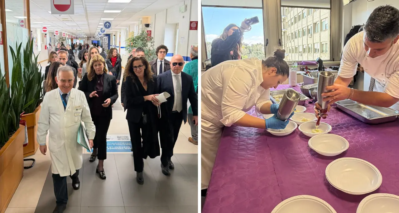 <p>Al Gemelli la cucina diventa cura: <span style=\"color:hsl(0, 75%, 60%);\">Ceraudo </span>porta i suoi piatti alle pazienti oncologiche. Paola Santelli: <strong>«Una coccola servita a tavola»</strong></p>