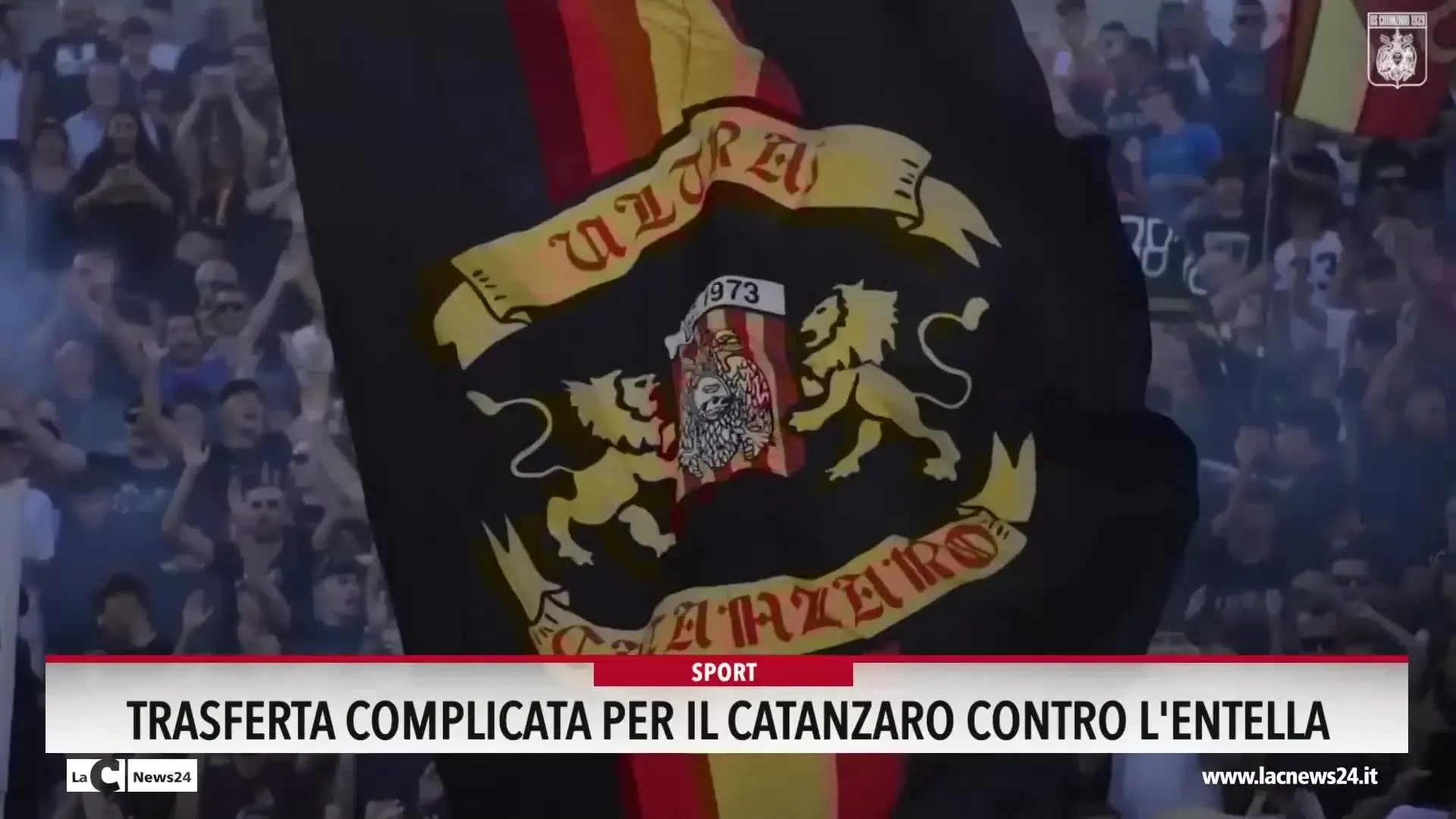 Trasferta complicata per il Catanzaro contro l'Entella