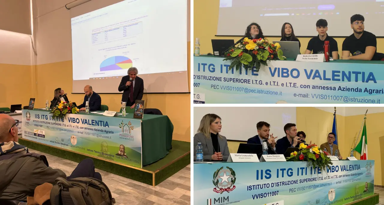 Talento, innovazione e responsabilità: all’Ite\u00A0di Vibo il Festival dell’Economia tra lezioni e attività pratiche\n