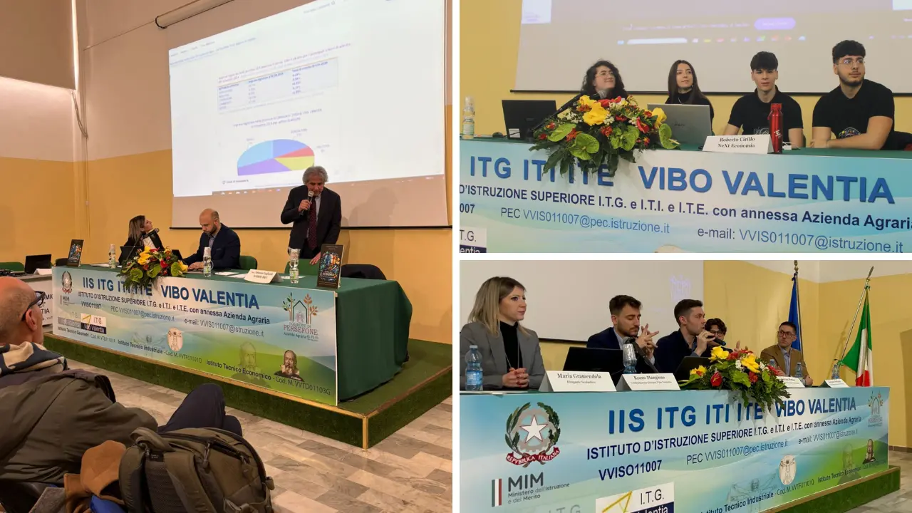 Talento, innovazione e responsabilità: all’Ite\u00A0di Vibo il Festival dell’Economia tra lezioni e attività pratiche\n