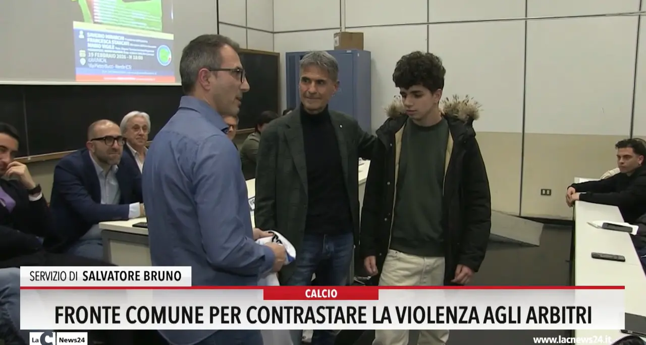 Fronte comune per contrastare la violenza agli arbitri