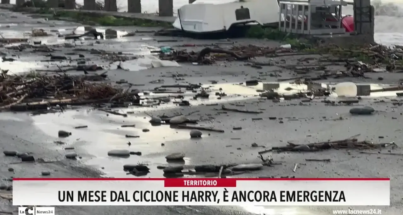 Un mese dal ciclone Harry: è ancora emergenza
