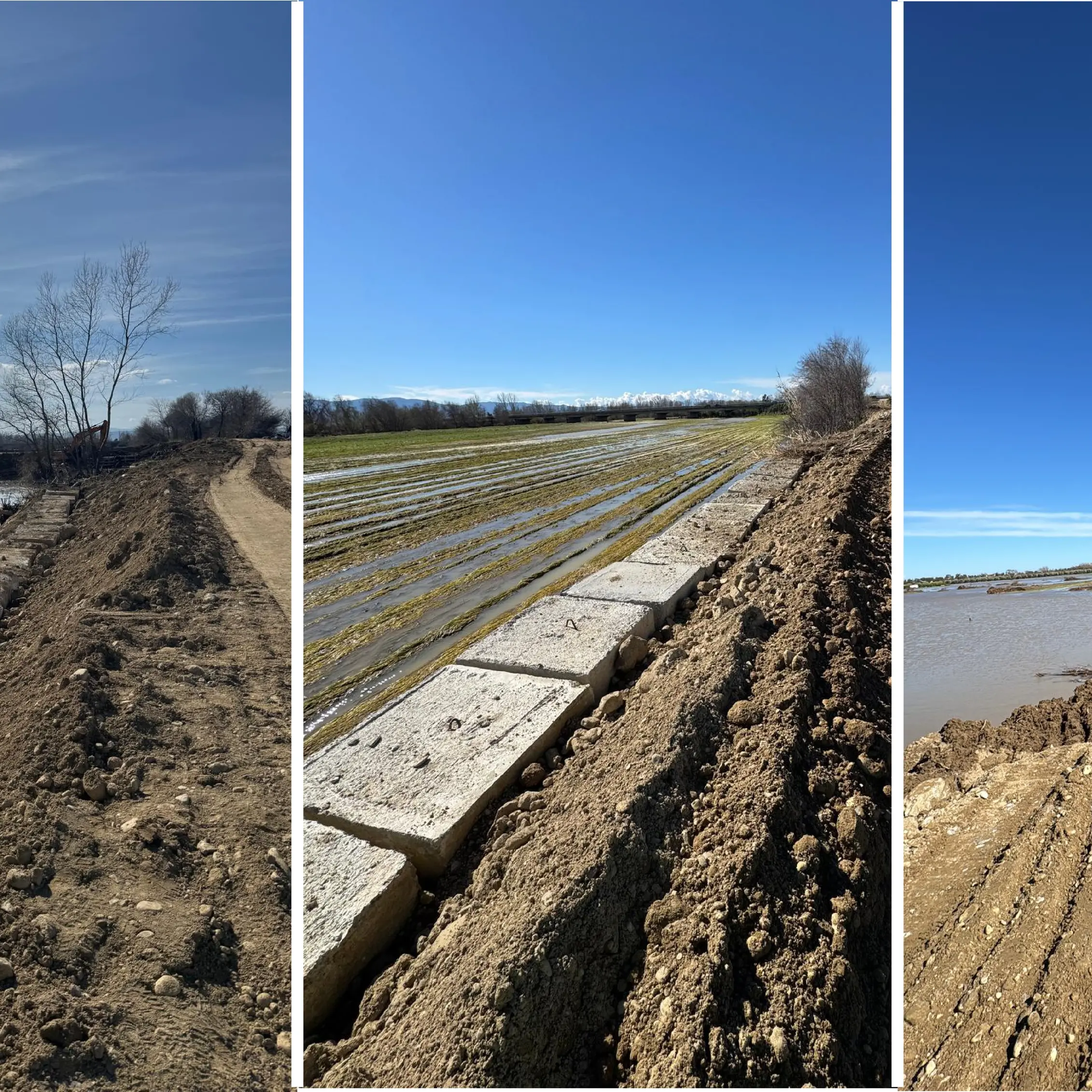 <p><span style=\"color:hsl(0, 0%, 0%);\">Il sole dopo la piena del Crati, a Sibari si lavora senza sosta: «Situazione in miglioramento, grazie a tutti i cittadini»</span></p>