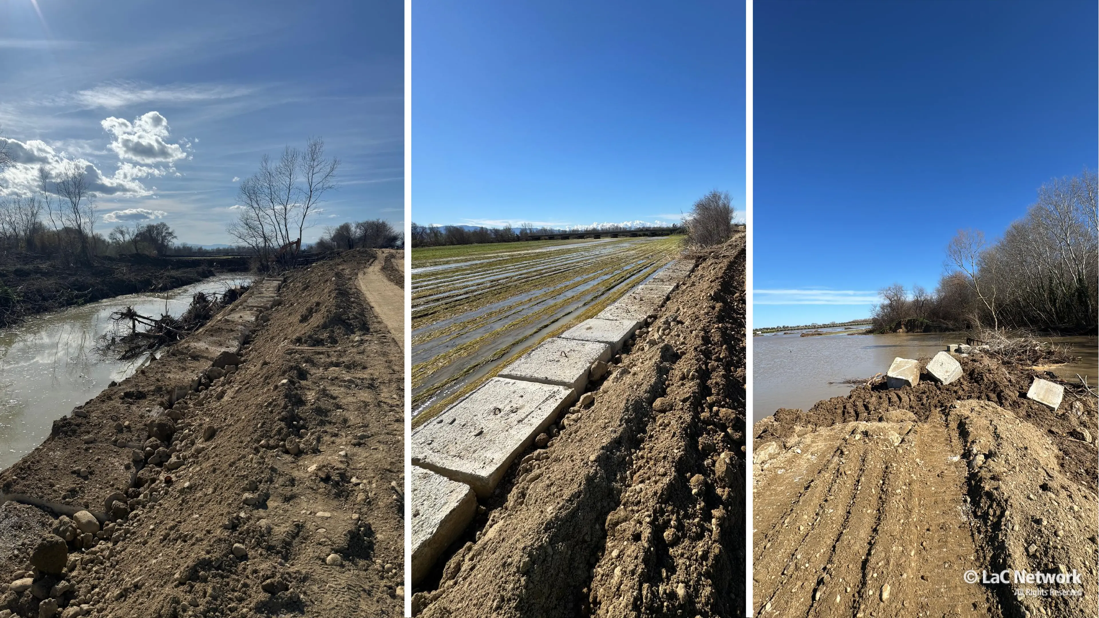 <p>Il sole dopo la piena del Crati, a Sibari <span style=\"color:hsl(0, 75%, 60%);\">si lavora senza sosta</span>: «Situazione in miglioramento, grazie a tutti i cittadini»</p>