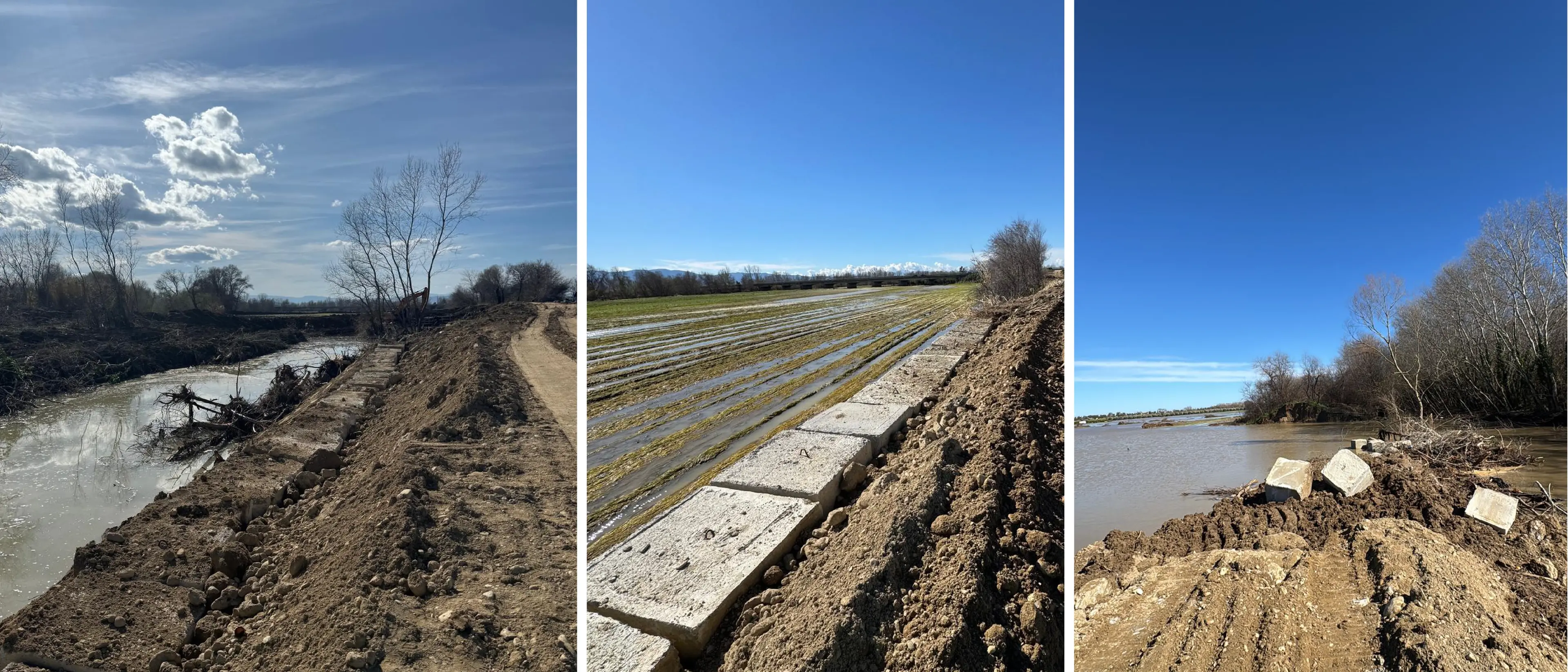 Il sole dopo la piena del Crati, a Sibari si lavora senza sosta: «Situazione in miglioramento, grazie a tutti i cittadini»\n