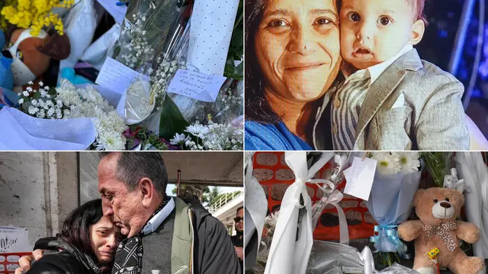 I familiari di Domenico , ANSA