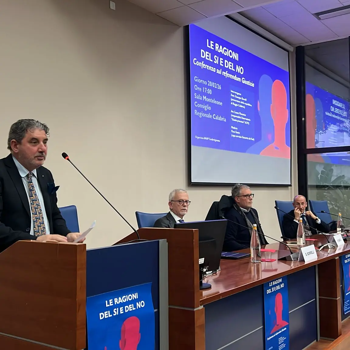 Referendum giustizia, a Reggio Calabria Borrelli e Placanica a confronto su autonomia, carriere e Csm\n