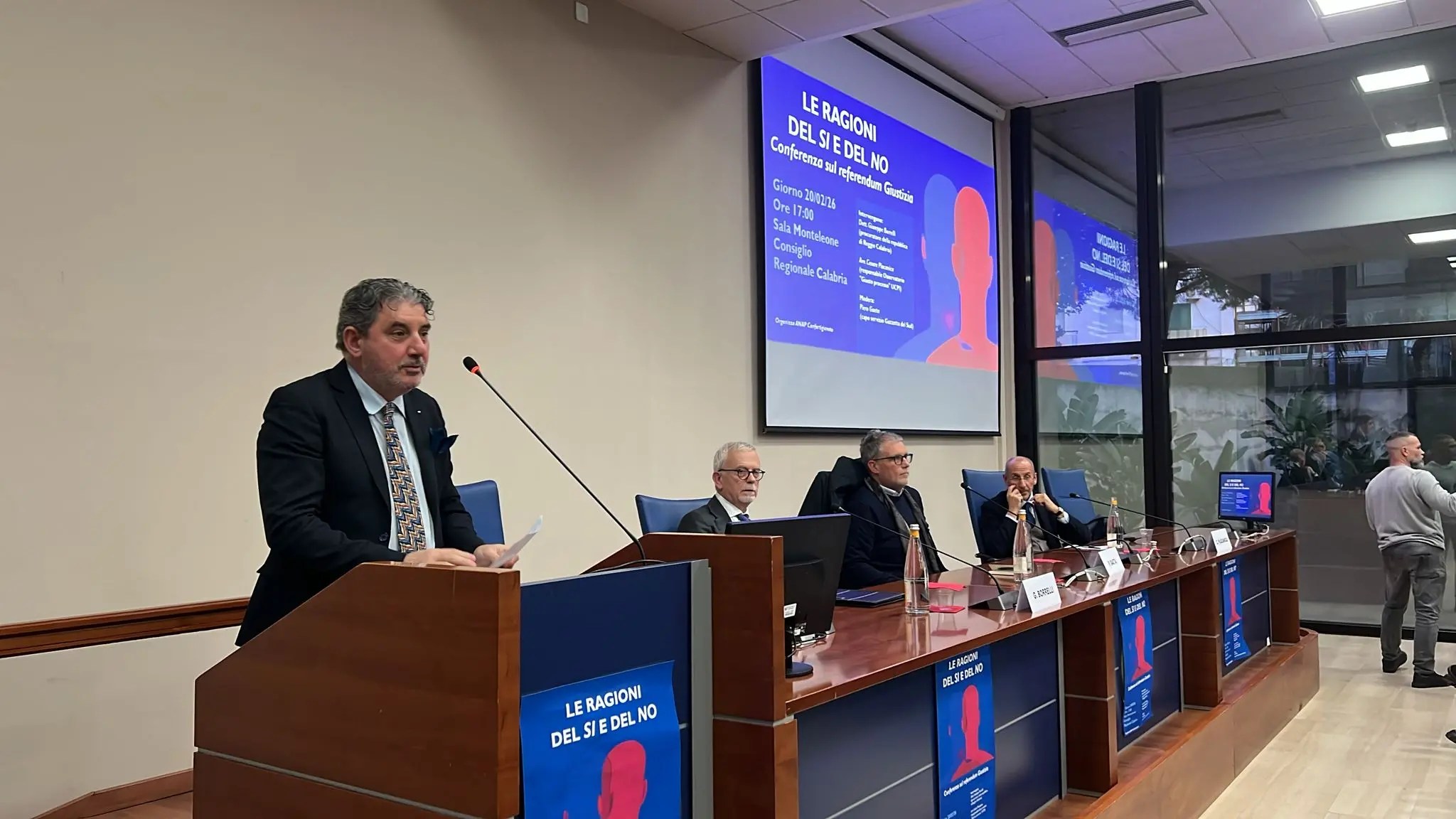 Referendum giustizia, a Reggio Calabria Borrelli e Placanica a confronto su autonomia, carriere e Csm\n