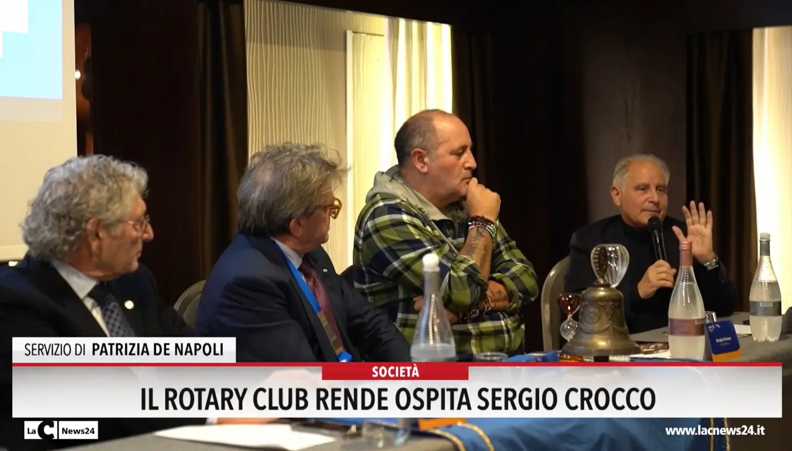 Il Rotary club Rende ospita Sergio Crocco