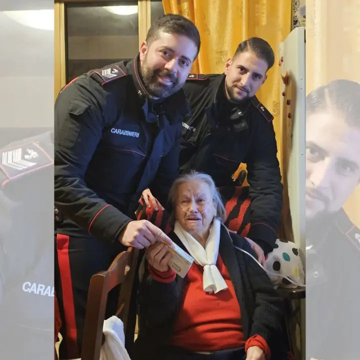 Catanzaro, carabinieri portano un farmaco in 7 minuti: salvata donna cieca in crisi\n