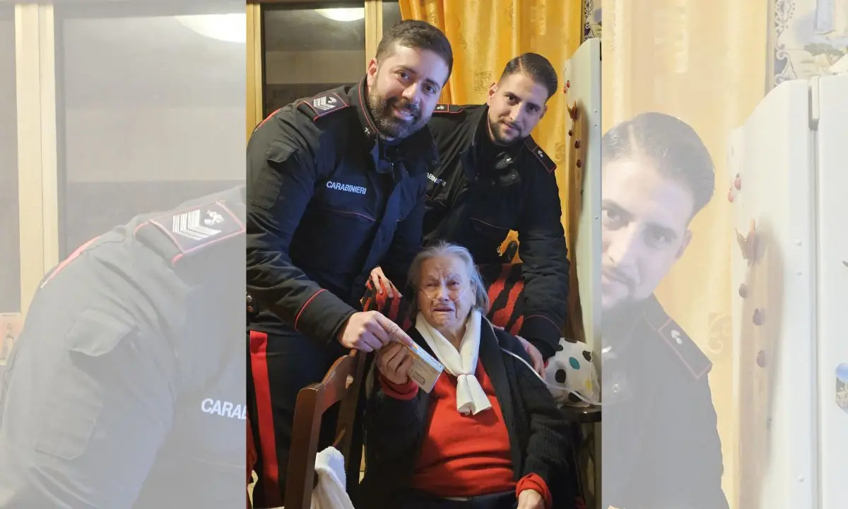 Catanzaro, carabinieri portano un farmaco in 7 minuti: salvata donna cieca in crisi\n