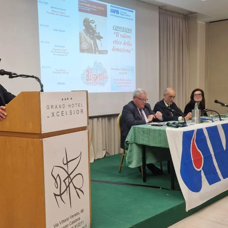 Avis comunale OdV reggina, Battaglia: «Donazione gesto etico, nel suo significato più autentico»\n