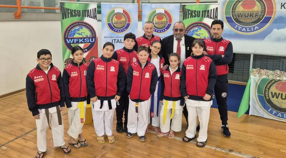 Successo per l’Asd Tropheum Karate Club all’evento sportivo di Messina: gli atleti tornano a casa con 9 medaglie\n